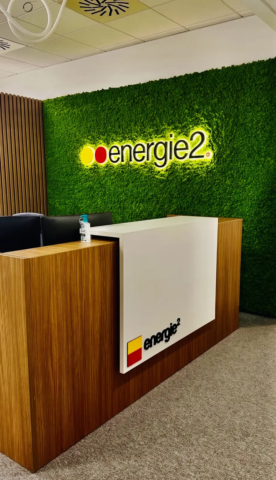 3D logo Energie2 — realizace Neonworld